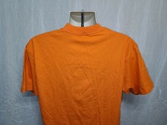 The Shawn Harvey Morning Show Featuring the Wake Up Team Adult Orange XL TShirt