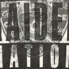 VTG Straight Outta Raider Nation T-shirt Mens XL Oakland Football Skull Street