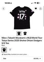 Takashi Murakami + MLB World Tour Tokyo Series 2025 Shohei Ohtani Dodgers Tee