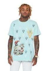 VALABASAS Tee “Skull Viper” Tee – Light Green