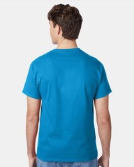 Hanes 5250 4XL 5XL Authentic Short Sleeve Men’s Cotton T-Shirt Teal