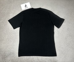adidas Essentials Big Logo Cotton Tee T-Shirt Black White Mens Size M JE8945 New