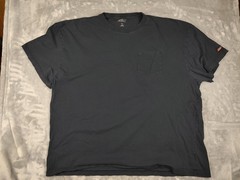 Dickies Shirt Mens 4XL Blue Pocket Tee Cotton Big Tall Crew Neck Workwear