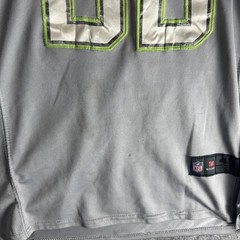 Houston Texans Jersey Mens 40 Gray NFL Football Pro Bowl Shirt Nike Watts 99