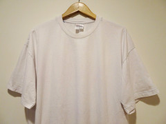 XL/2XL Vtg 90s White Blank Distressed Skate Punk Rock Single Stitch Boxy T-Shirt