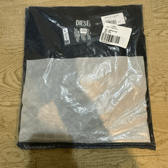 NWT Diesel T-Diego C1 Recycled Styles Tee T-shirt Size Large Black Graphic Front