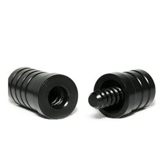 Y2Play Threaded Plastic Radial Joint Protectors – Black