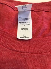 Jack Daniels Tennessee FIRE RED T-Shirt Size Large