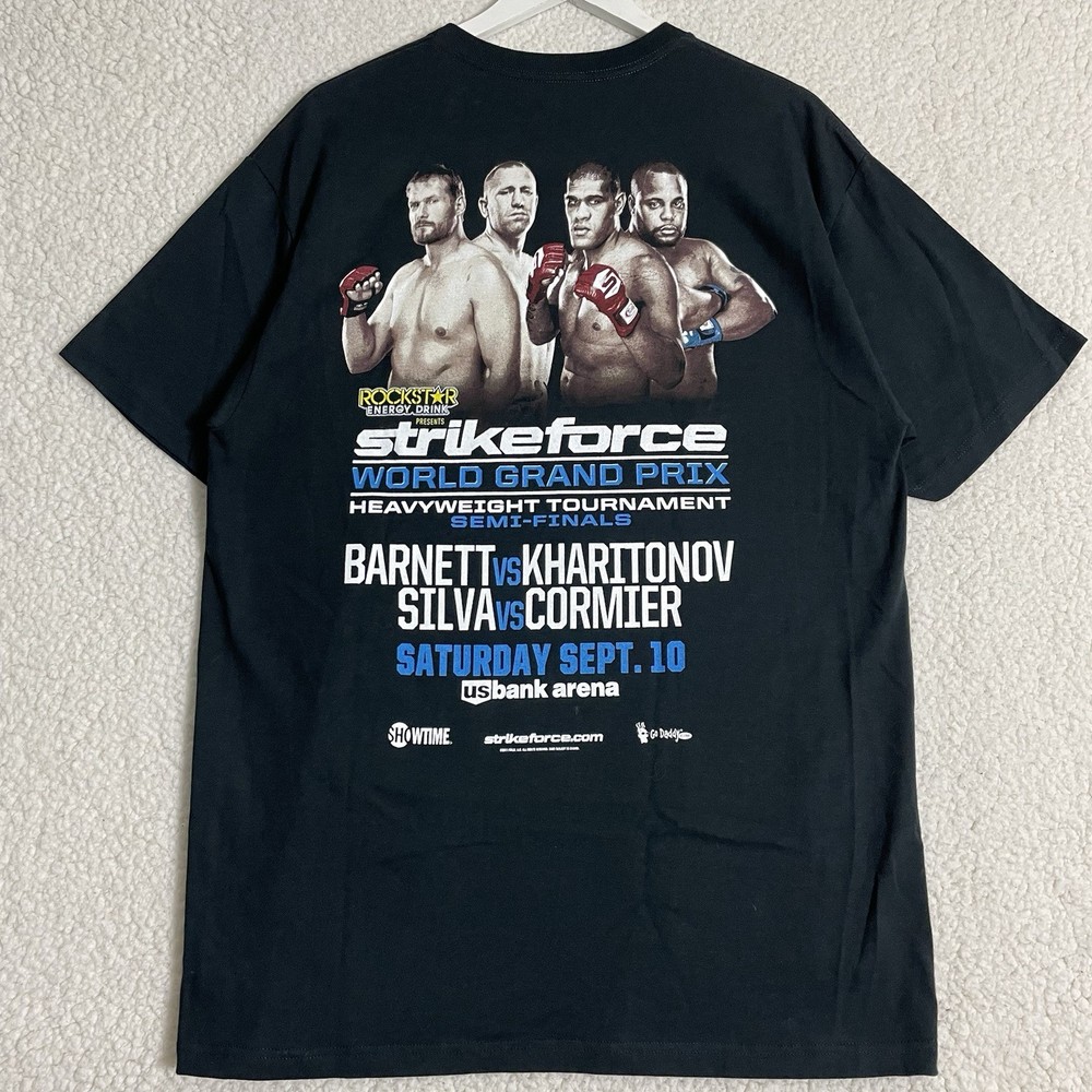 Strikeforce World Grand Prix Shirt MMA UFC Cormier Barnett Silva Heavyweight XL