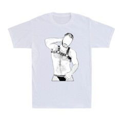 Gay Leather Gay Daddy Man Bear Kink Fetish BDSM Gay Harness Men’s T-Shirt