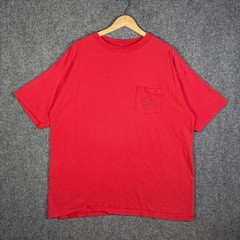 Vintage Marlboro Shirt Mens XL Red 90s Country Store Pocket Tee USA Cowboy West