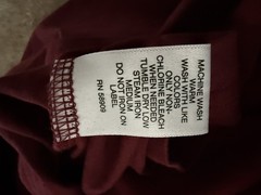 Cremieux XXL Pomegranate Long Sleeve Tee Shirt NWT