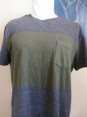 American Eagle Outfitters Mens Large Green Gray Shirt Type AE177 AEO