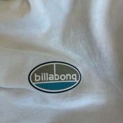 Rare 90s Surf Billabong White T Shirt Size Large USA Made