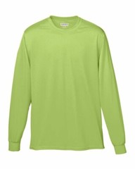 Augusta Sportswear 788 Mens Long Sleeve Tee Moisture Wicking Basic T-Shirt