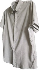 COOFANDY Men’s Casual Linen Button Down Shirt Short Sleeve Beach Shirt NEW Med.