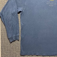 Vintage Old Navy Millennium 2000 Long Sleeve Shirt Mens XL Blue Graphic O2N Y2K