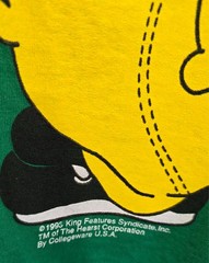Signal Sports Vintage Popeye Brutus 1993 T-Shirt Green Sz XL Single Stitch
