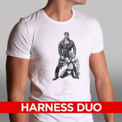 Tom of Finland T-shirts Tank Tops Gay Leather Fetish Muscle Men’s Art Fitted Tee