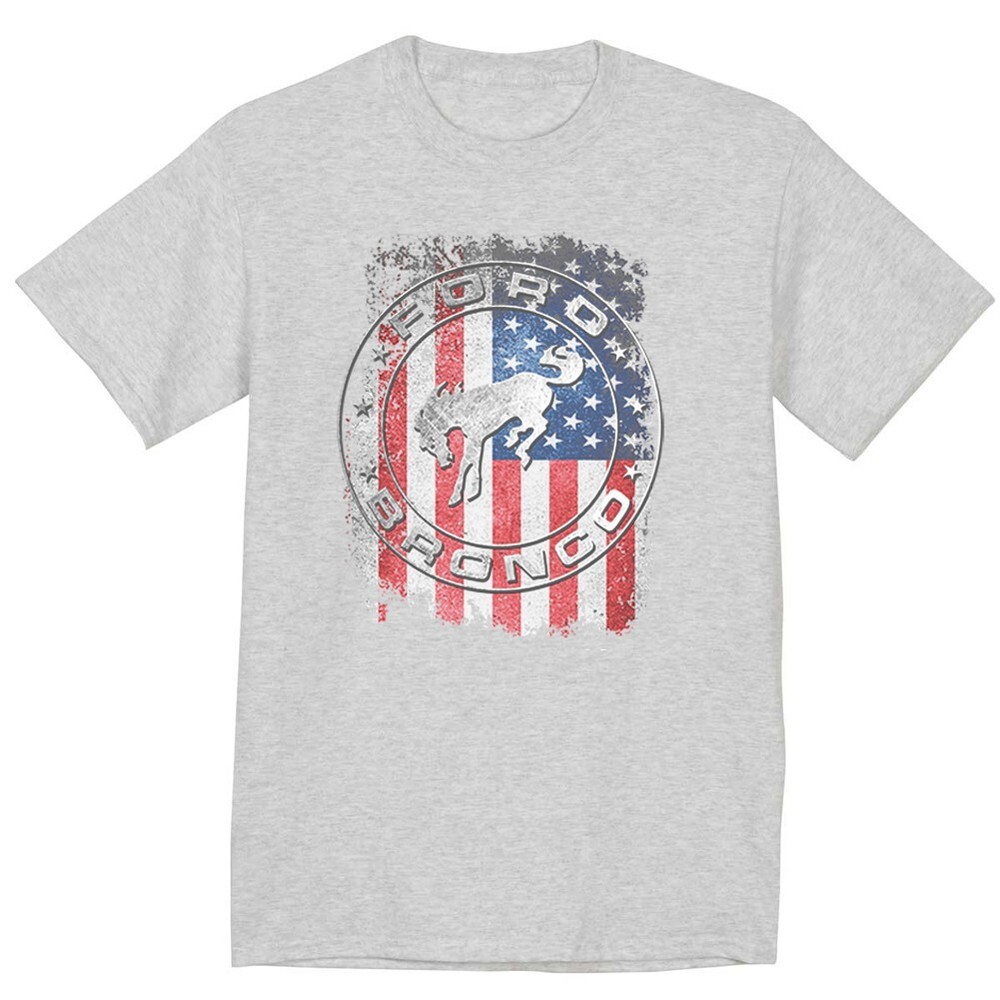 Ford Bronco T-shirt Mens Graphic Tees Clothing Accessories Car Show Dad Gifts