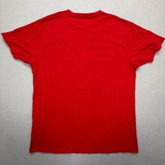 Holiday Time Mens T-Shirt Regular Red Cat Wreath Graphic Christmas Large