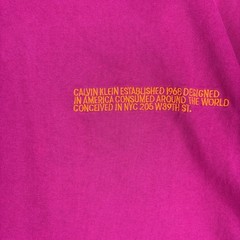 Calvin Klein 205W39NYC Mens Pink Logo Mock Neck Short Sleeve Cotton Knit XL