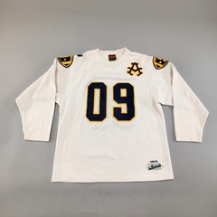 Y2K Akademiks Stadium Series Long Sleeve Shirt Mens Sz L White Heavyweight Tee