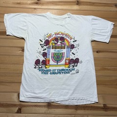 Vintage 1987 Be-Boppin The California Raisins Music Graphic T-Shirt Men’s Medium