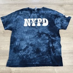NYPD Shirt Back The Blue Tie Dye Men’s Blue XL Tee