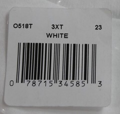 Hanes Men’s Beefy-T 2-Pack Heavyweight Cotton T-Shirts ZG3 White Size 3XLT
