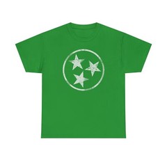 Tennessee Flag Tee, Casual Cotton Shirt, Gift for Gamers, Unisex Summer