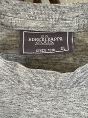 Vintage 90s Italian Kappa T Shirt Kiss Grey XL