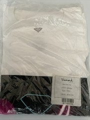 Diamond Supply Co Neon Girls Tee 2XL White Deadstock New In Bag