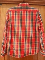 Two Moon Check Flannel Shirt M – Missing One Button