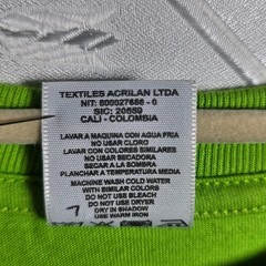 T.A Lime Green Embroidered Farmcore T-Shirt Unisex Medium Cotton Animal Lover