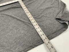 Jachs Signature Soft Touch Henley Shirt XL Gray Poly Viscose NWT $65 YGI K2-379