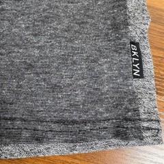 Brooklyn Cloth Mens Gray Long Sleeve Henley Shirt Aztec Trim Casual Top Size L