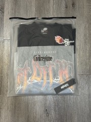 M – Civil Regime Get Off My Dih American Classic Oversized Tee In Black IN HAND✅