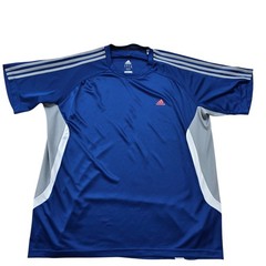 Adidas Men’s Blue Climacool Jersey 2XL Athletic Mesh