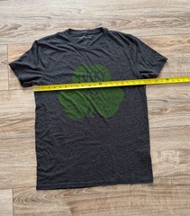 Lucky Brand Men’s Heather Charcoal Shamrocket Graphic T-Shirt