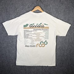 Vintage Bonaroo Shirt Mens Large White Y2K Radiohead Concert 2006 Rare Beck
