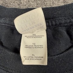 Gildan Ultra Cotton Heavyweight Black T-Shirt XL #1338