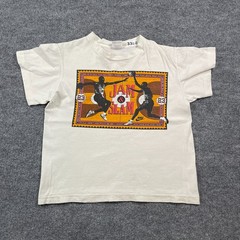 Vintage 90s NIKE Jam & Slam Michael Jordan #23 Shirt BOYS Medium 18×20 White