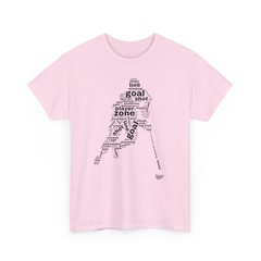 Ice Hockey Player Shirt, Winter Sports Hockey Lovers Women Men T-shirt