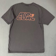Rip Curl Surf Surfing Skate Vtg 3D Y2K Wave Sports Grey T Shirt -L