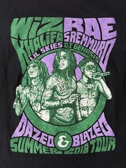 Wiz Khalifa Tour T-shirt Rae Sremmurd 2018 Tour Tee – M