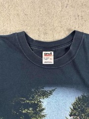 Vintage 90’s The Beatles Abbey Road Faded Black Double Sided Band T-shirt