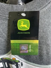 John Deere This Is My Ride Tractor Graphic T-Shirt XL Gray NWT Licensed