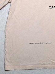 OAMC School of Building SS19 Bauhaus Graphic T-Shirt Size M Made in Greece