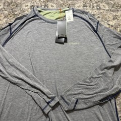 Orvis Dri Release T-Shirt Mens Long Sleeve Gray Size XL